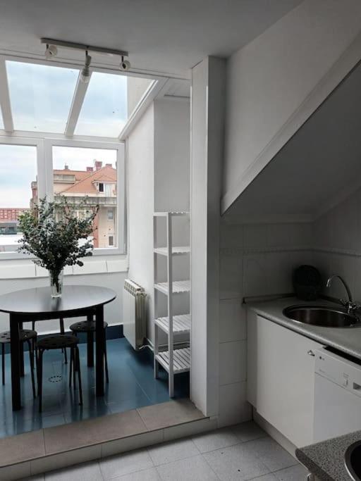 Atico Luminoso Con Terraza Apartment Santander Bagian luar foto
